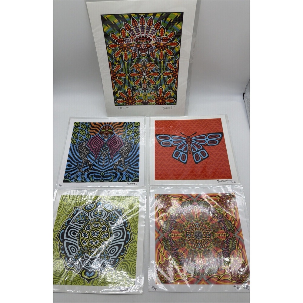 5- Rick Sinnett signed blotter art print limited edition Numbered Read